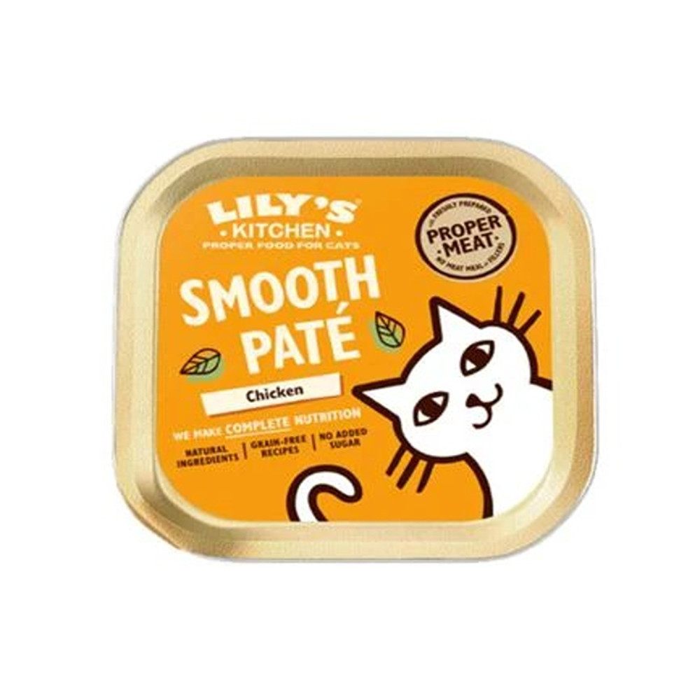 Lily'S Kitchen 19 X 85G Chicken Pate Wet Cat Food