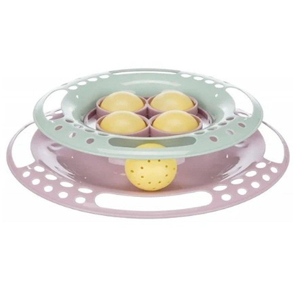 Trixie 24cm Junior Kitten Circle Toy for Kittens, Purple