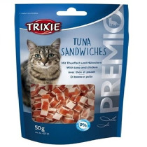 Trixie 50g Premio Tuna Sandwiches Cat Treats