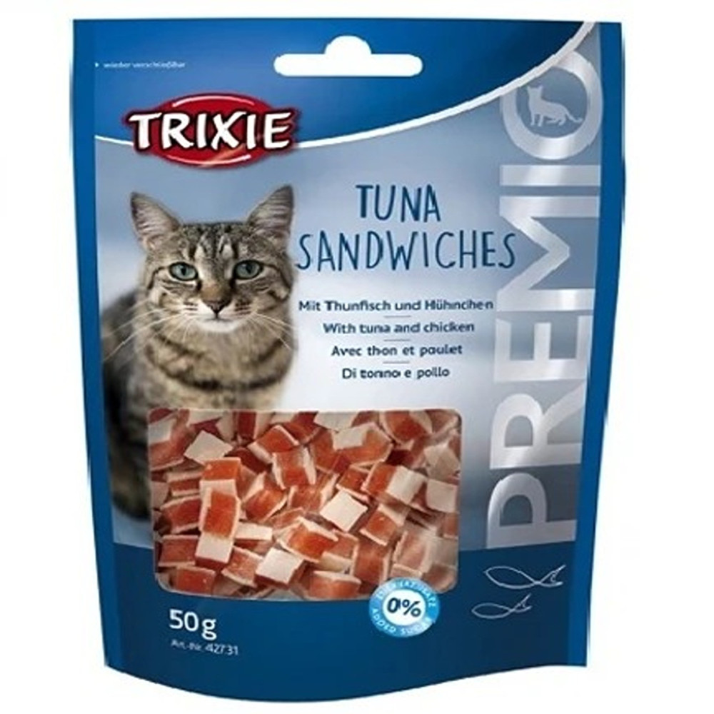 Trixie 50g Premio Tuna Sandwiches Cat Treats