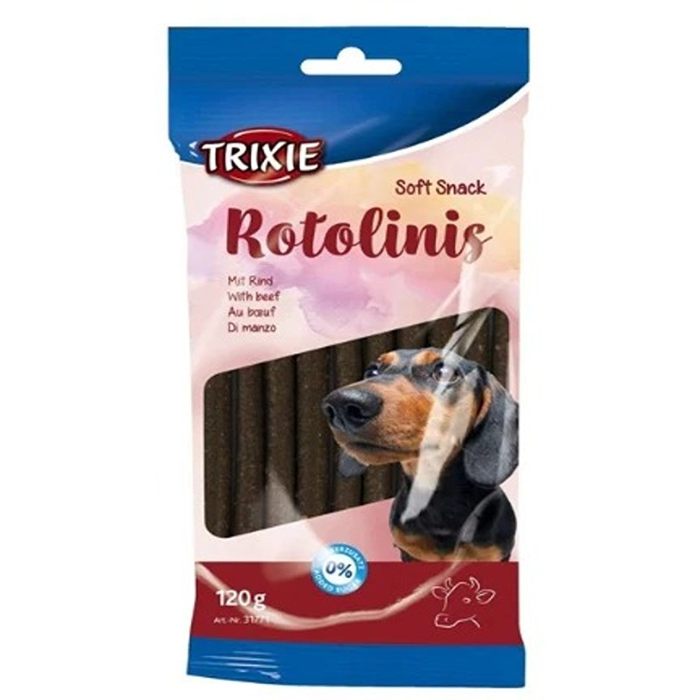 Trixie 120g Rotolinis Beef Dog Treats