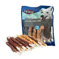 Trixie 250g Denta Fun Chewing Roll Mix Dog Chews