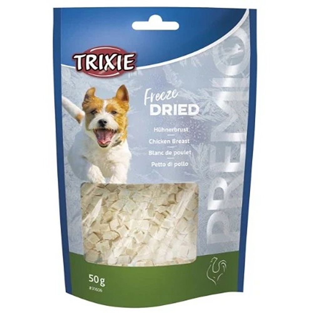 Trixie 50g Premio Freeze Dried Chicken Breast Dog Treats