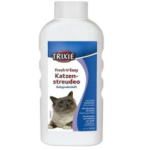 Trixie 750g Fresh'n' Easy Baby Powder Cat Litter Deodorizer, Blue