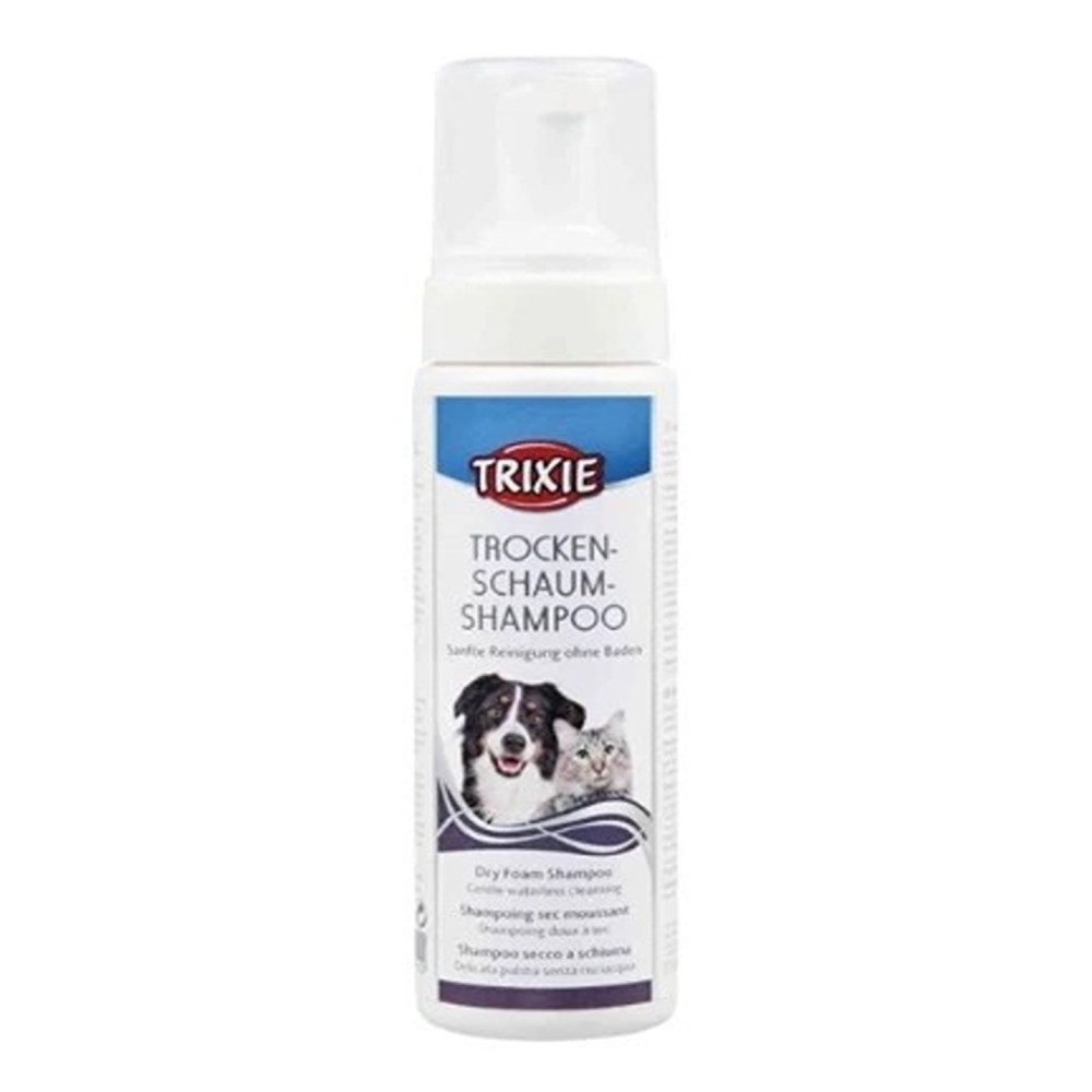 Trixie 230ml Dry Foam Shampoo for Dogs And Cats