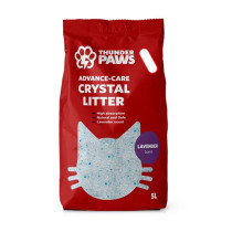 Thunder Paws 5L Advance Care Non-Clumping Crystal Cat Litter, Lavender