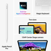 Apple 11 inch iPad Air M3 (2025) Wi-Fi 512GB Space Grey International Version MCA74 1 Year Warranty