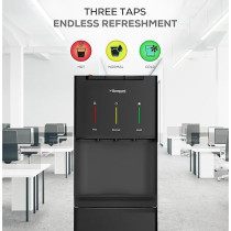 Bompani High-Performance Freestanding Water Dispenser With Hot, Cold And Normal Water, Bottom Loading And Thermostat, BWD302F