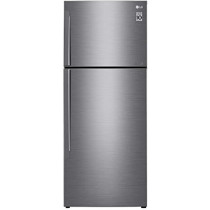 LG 610 Liters Top Mount Refrigerator With Linear Inverter Compressor, Silver, GR-C619HLCU