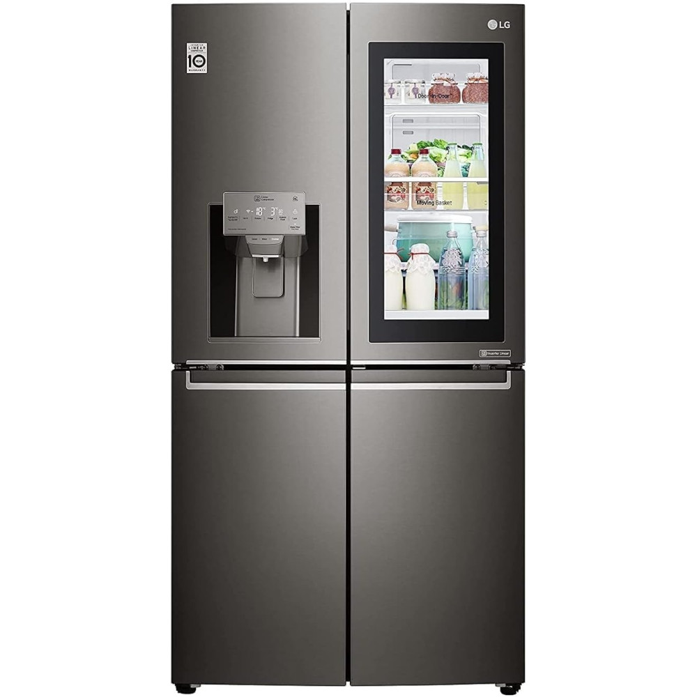 LG GR-X39FMKHL Instaview French Door Refrigerator, 716 Liter Capacity, Steel