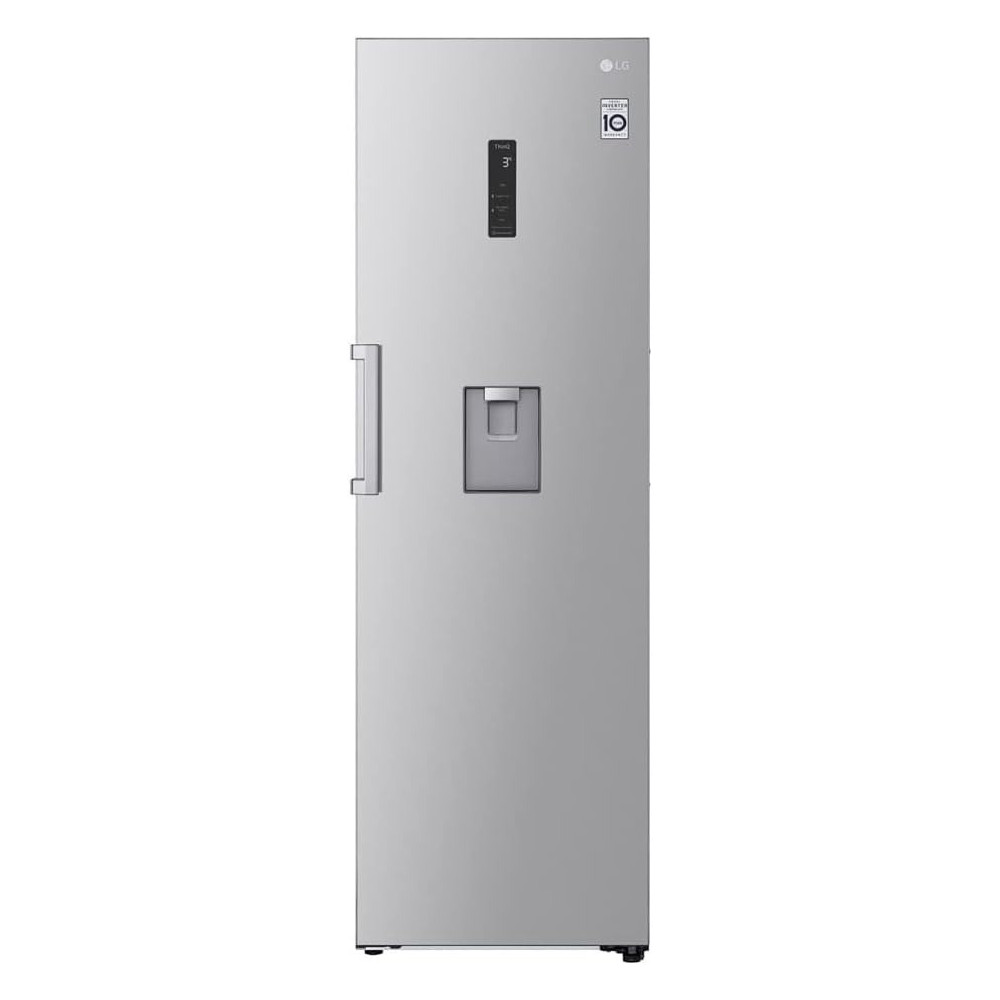 LG Refrigerator Stainless Steel Digital With Dispenser 384 Liter Linear Inverter Compressor Twins Model-GC-F411ELDM