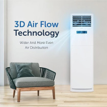 Gree Free Standing Air Conditioner IFLOWIND-48C3 4.0 Ton Inverter Compressor R410A Wi-Fi Smart Control 3D Air Flow Gold Fin Child Lock