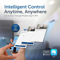 Gree 2.0 Ton Split Air Conditioner With Rotary Compressor Pular-R24C3, 3D Air Flow, Wifi, Turbo Mode, I-Feel Function, Gold Fin, Free Installation