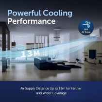 Gree 3.0 Ton Split Air Conditioner ISAVE Plus-36C3 Inverter Compressor Wi-Fi Enabled R410A Refrigerant 3D Airflow Free Installation