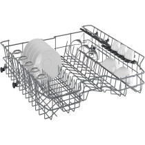 Beko Built In Dishwasher 13 Place Settings, 5 Programmes, 2 Racks, A++ Energy Rating, Quiet Operation, Silver, BDIN153E3