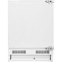 Beko Builtin Undercounter Mini Refrigerator 125 Liters Singel Door, MinFrost, Reversible Door, LED Illumination, Mechanical Control Type, Safety Glass, White Colour, BU1153