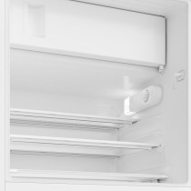 Beko Builtin Undercounter Mini Refrigerator 125 Liters Singel Door, MinFrost, Reversible Door, LED Illumination, Mechanical Control Type, Safety Glass, White Colour, BU1153
