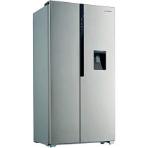 Westpoint 570 Liters Side By Side Refrigerator With Water Dispenser, No Frost Technology With Twin Cooling, Recessed Handle, Energy Efficient, Stainless Steel Finish, WSKN-5517-ERWDI