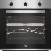 Beko 60 Cm Built In Gas Oven, 72 Liters Oven Capacity, Mechincal Timer, A+ Energy Rating, Stainless Steel Colour, BBIGT22100XML