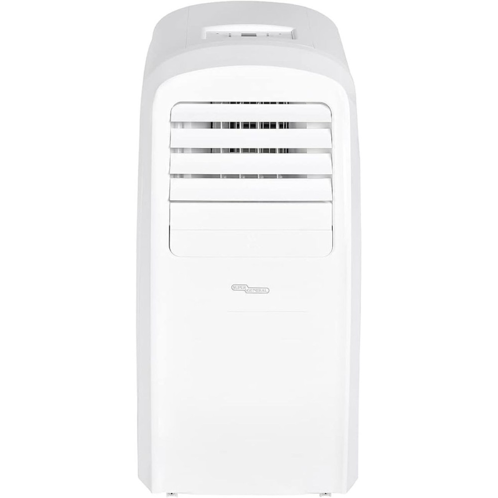 Super General 1.5 Ton Portable Air Conditioner, 18000 BTU, 24H Timer, Powerful Cooling, Low Noise, SGP184T3, White