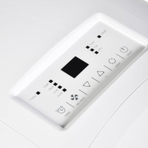 Super General 1.5 Ton Portable Air Conditioner, 18000 BTU, 24H Timer, Powerful Cooling, Low Noise, SGP184T3, White