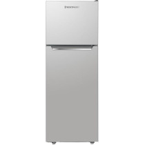Westpoint 350 Ltr Double Door Refrigerator With No Frost Fridge Freezer,Fresh Zone Compartment,Egg Rack Twister For Ice Built In Condenser, Silver, WNN-3523ERI