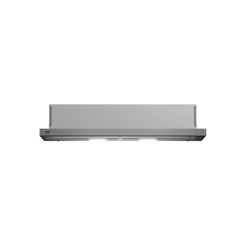 Beko 90 Cm Telescopic Chimney Hood Maximum Ventilation Capacity Mechanical Switch Control, Stainless Steel, CTB 9250 XH