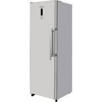 Super General Frost Free Upright Freezer 400 Liter Gross Volume, Inox, Deep-Freezer With 8 Compartments, LED Display, SGUF-401-NFPD