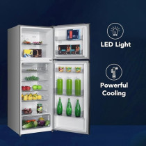 Super General 510 Liters Gross Top Mount Refrigerator, No-Frost, Dual Inverter Compressor, Inox, SGR515i