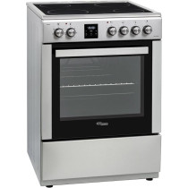 Super General Electric-Cooker, Vitroceramic 4-Burner, Stainless-Steel, Oven, Grill With Rotisserie (Electric), Oven Fan Turbo, 60 x 60 x 85 Cm, SGCV-61DSS