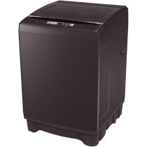 TCL 20 Kg Top Loading Washing Machine With Pump, Fuzzy Control, Safety Lock, Time To Finish Display, Detergent Dispenser, Tempered Glass Cover, Silver, F120TLS