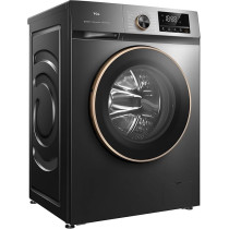 TCL 8 Kg Front Load Washing Machine, 1200 RPM, Direct Drive Inverter Motor, 15 Programs, Drum Clean, Delay Start, Child Safety Lock, Honeycomb Drum, Grey, P208FLG