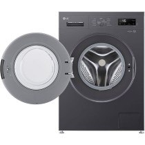 LG 1200 RPM Front Load STS Drum 6 Motion DD Washing Machine, 8 Kg Capacity, Middle Black