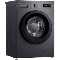 LG 1200 RPM Front Load STS Drum 6 Motion DD Washing Machine, 8 Kg Capacity, Middle Black