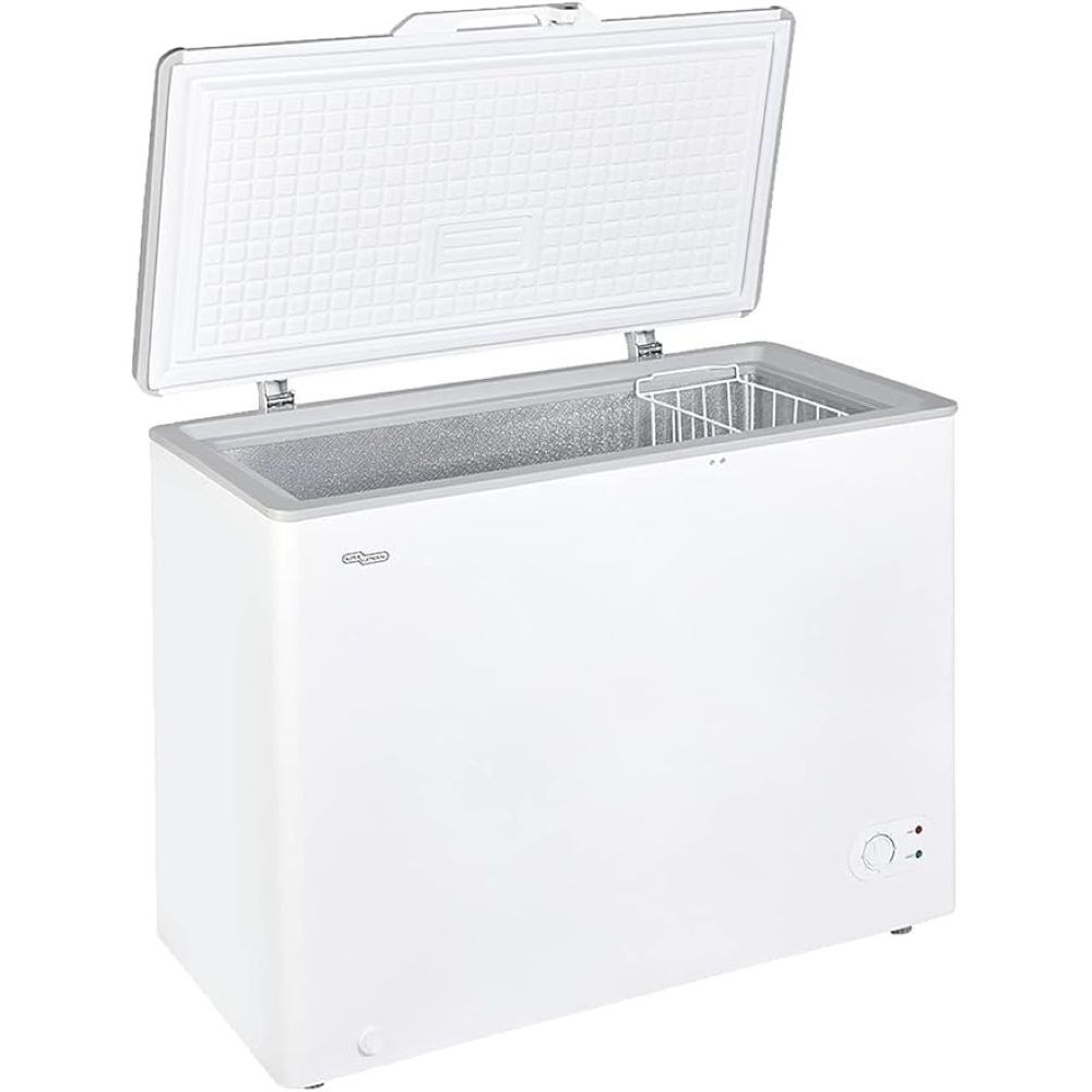 Super General Chest Freezer, 200 Liter Capacity, White, SGF244HM