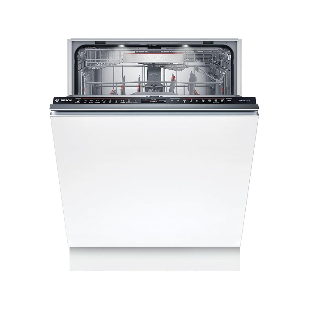 Bosch Series 8 Fully-Integrated Dishwasher 60 Cm, HygienePlus, Pretreatment, Remote Start, Display, Touch Buttons, Home Connect Via Wlan, SMV8ZDX86M