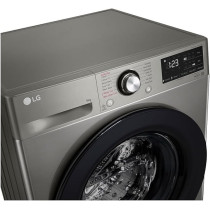LG 1400 RPM Front Load AI DD Motor Washing Machine, 9 Kg Capacity, Platinum Silver
