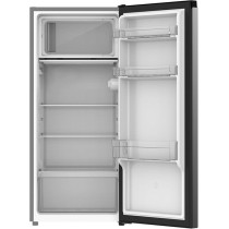Super General 170 Liters Gross Volume Compact Design-Refrigerator, Black, Beverage-Fridge With Mirrored Door, Freezer-Box, SGR186