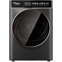 Super General 10Kg Washer And 6Kg Dryer Combo Front Load Washing Machine, 1400 RPM, Invertor Motor, 20 Wash Programs, Auto Dose, Child Lock, Black, SGW10650CMBDDS