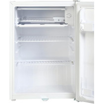 Super General 90 Liter Gross Volume Compact Mini-Refrigerator, White, Beverage-Fridge With Child Lock, Shelf, Freezer-Box, Reversible Door, SGR-045-H