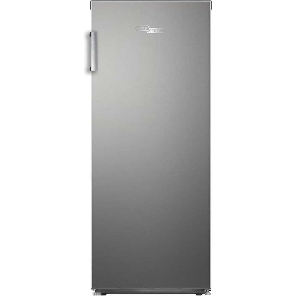 Super General 160 Liters Gross Upright Freezer Inverter, No Frost, Ice Twist Maker, Reversible Door, SGUF201NFDCI