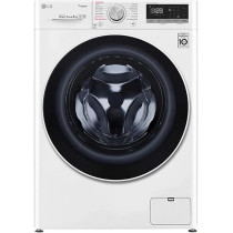 LG 9 Kg Front Load Washing Machine 1400 RPM AI DD Steam Thinq, White, F4R5VYG0W