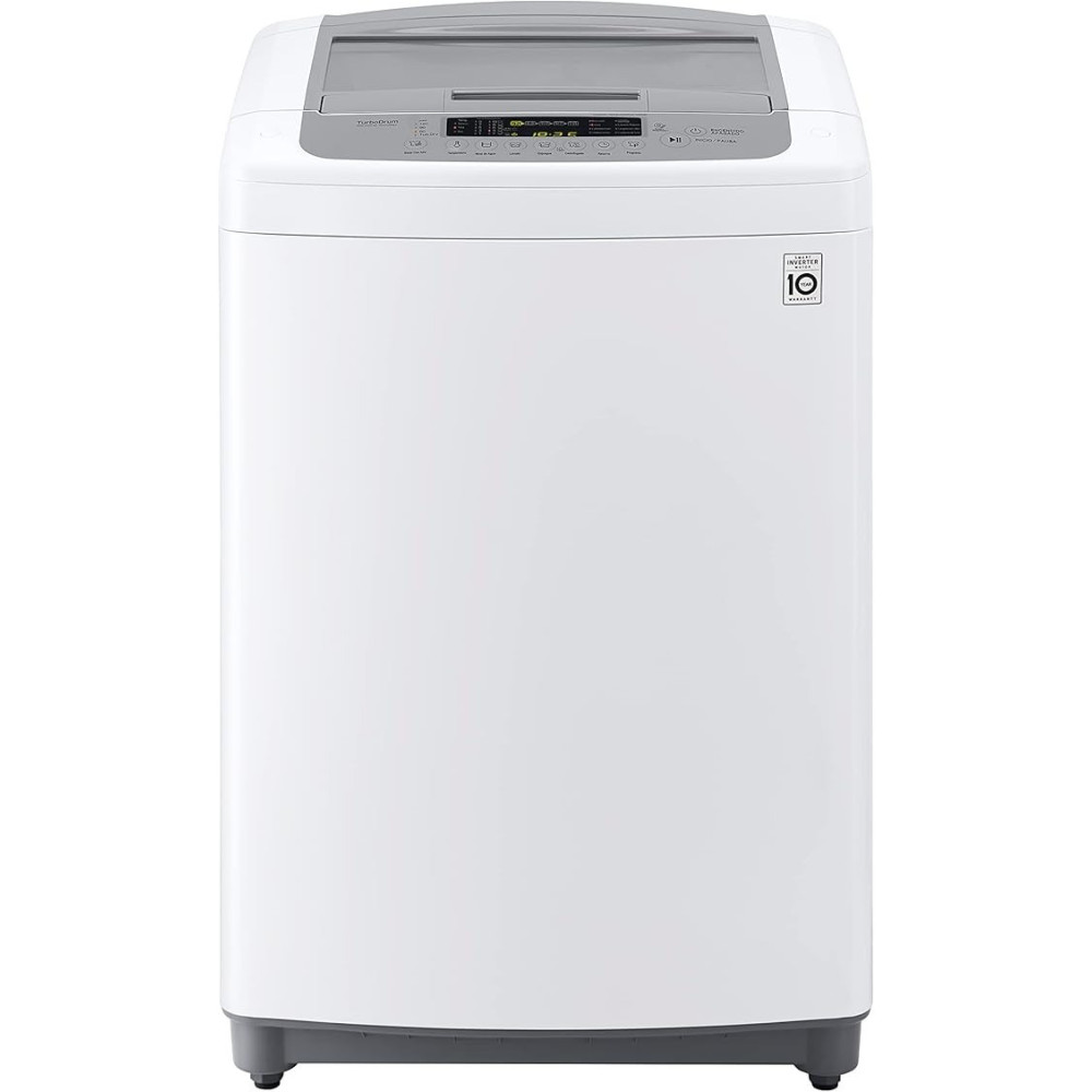 LG 12 Kg Top Load Washing Machine, Smart Inverter, White, T1785NEHT