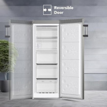 Super General Upright Freezer, 215 Liters Gross Capacity, Inverter Compressor, No Frost, Ice Twist Maker, Reversible Door, LED Display With Digital Control, SGUF-301NFDCI