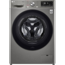 LG Smart ThinQ 1400 RPM Front Load Washing Machine, 11 Kg Capacity, Platinum Silver
