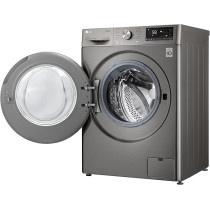 LG Smart ThinQ 1400 RPM Front Load Washing Machine, 11 Kg Capacity, Platinum Silver