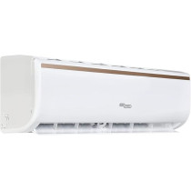 Super General 1.5 Ton Split Air Conditioner, 18000 BTU, Rotary Compressor, Auto Restart, Gold Fin, 4-Way Swing, SGS-181-KE, White