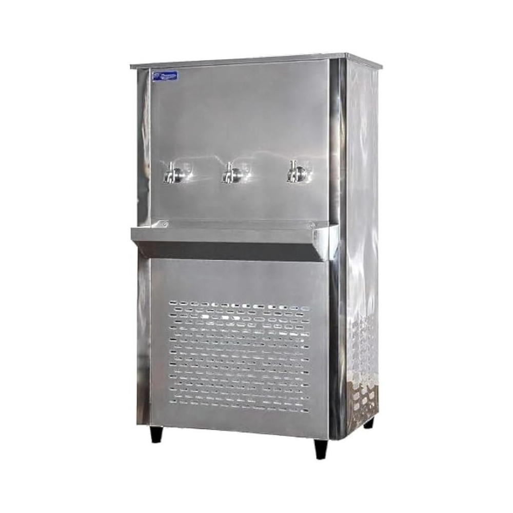 Super General 45 Gallons 3 Tap Water Cooler, Steel, SGCL-50-T3