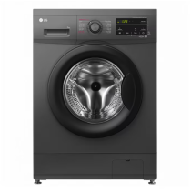 LG 9Kg Front Load Washing Machine, Black, F4J3VYG6J