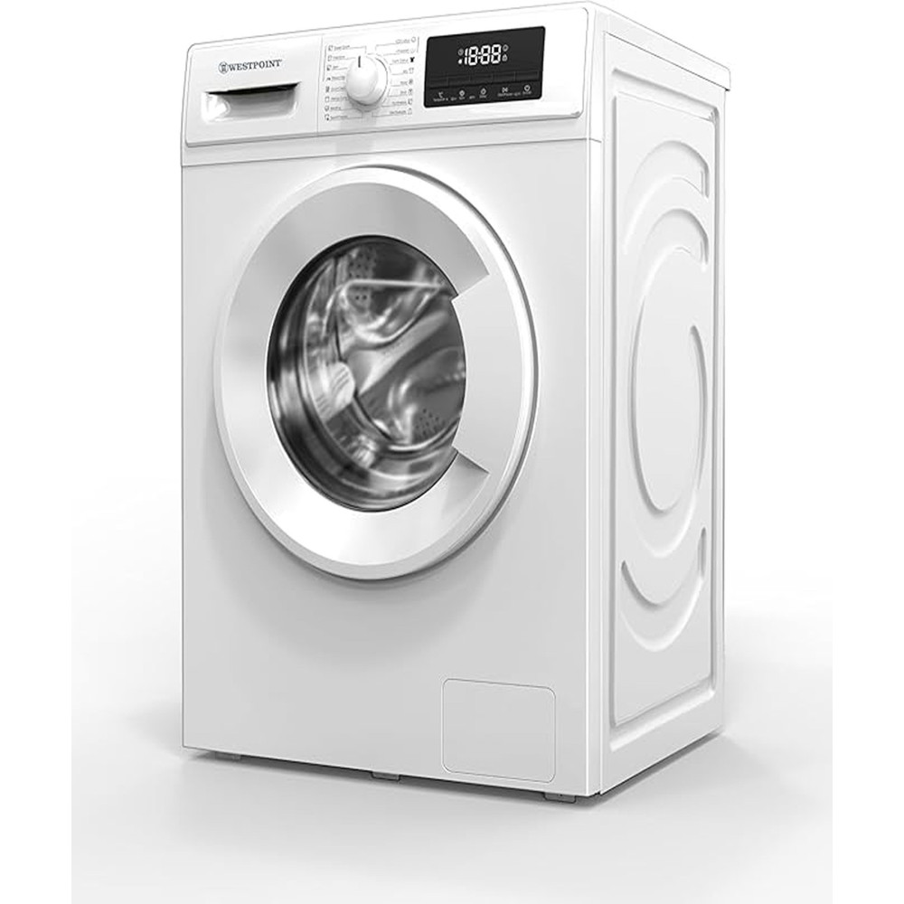 Westpoint 8Kg Front Load Washing Machine 1200 Rpm With 16 Washing Programs And Quick Wash In 15Minutes Led Control Panel White, WMT-81222
